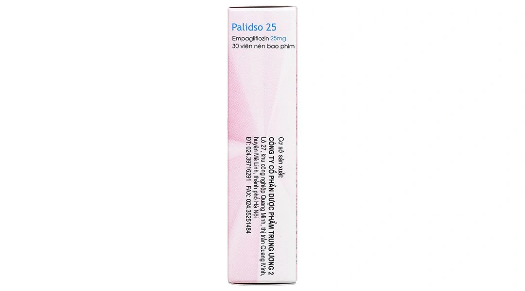Palidso 25 trị đái tháo đường tuýp 2 (3 vỉ x 10 viên) - 3