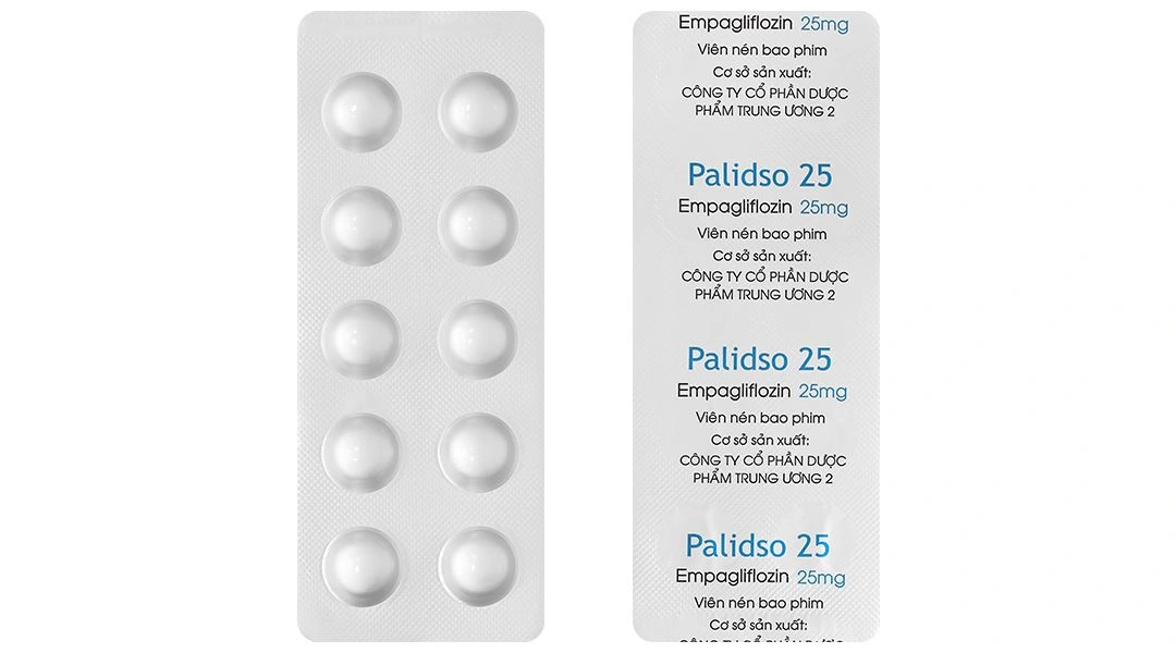 Palidso 25 trị đái tháo đường tuýp 2 (3 vỉ x 10 viên) - 7