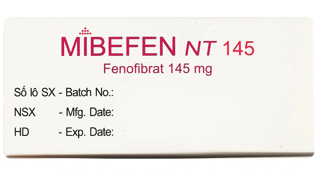 Mibefen NT 145 điều trị tăng triglycerid huyết nặng (3 vỉ x 10 viên) - 6
