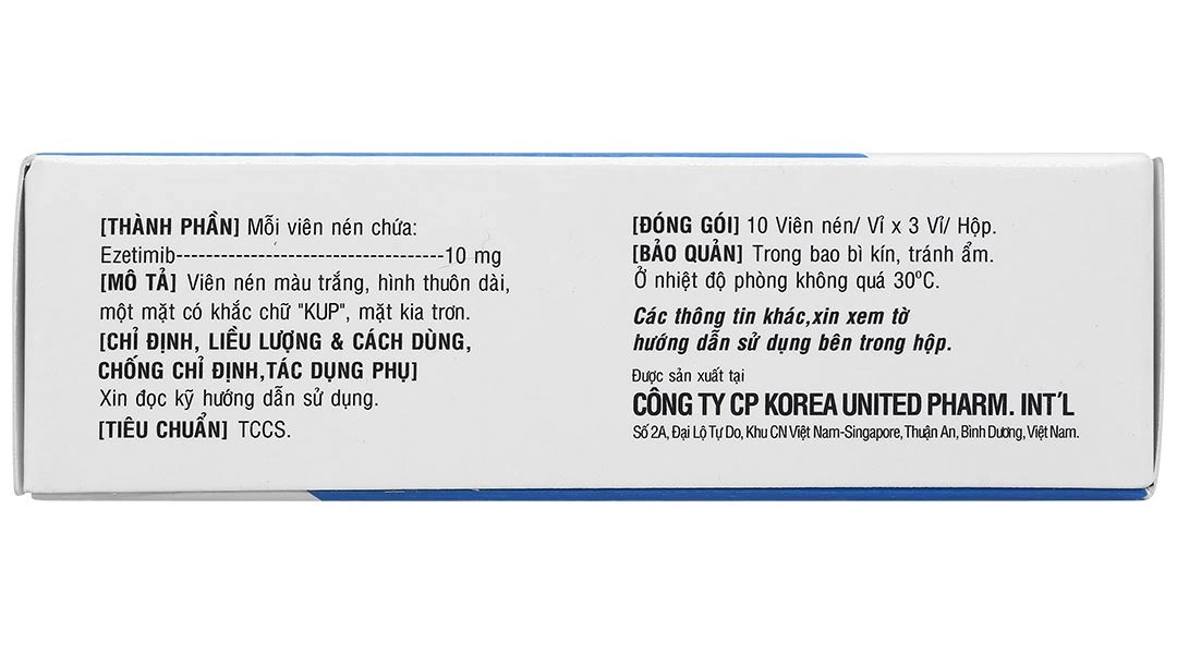 Zytovyrin 10mg điều trị rối loạn mỡ máu (3 vỉ x 10 viên) - 3