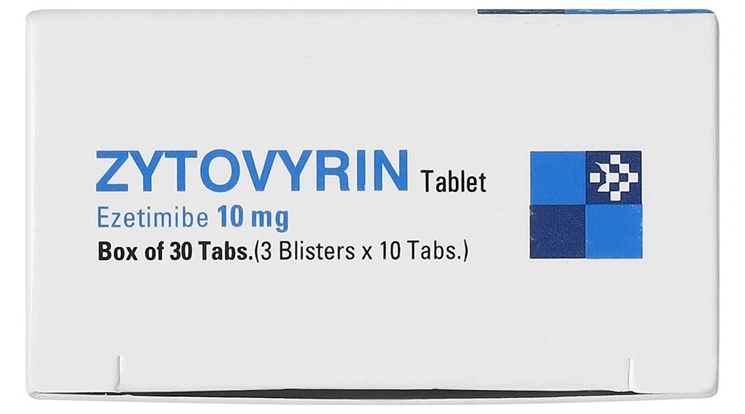 Zytovyrin 10mg điều trị rối loạn mỡ máu (3 vỉ x 10 viên) - 5