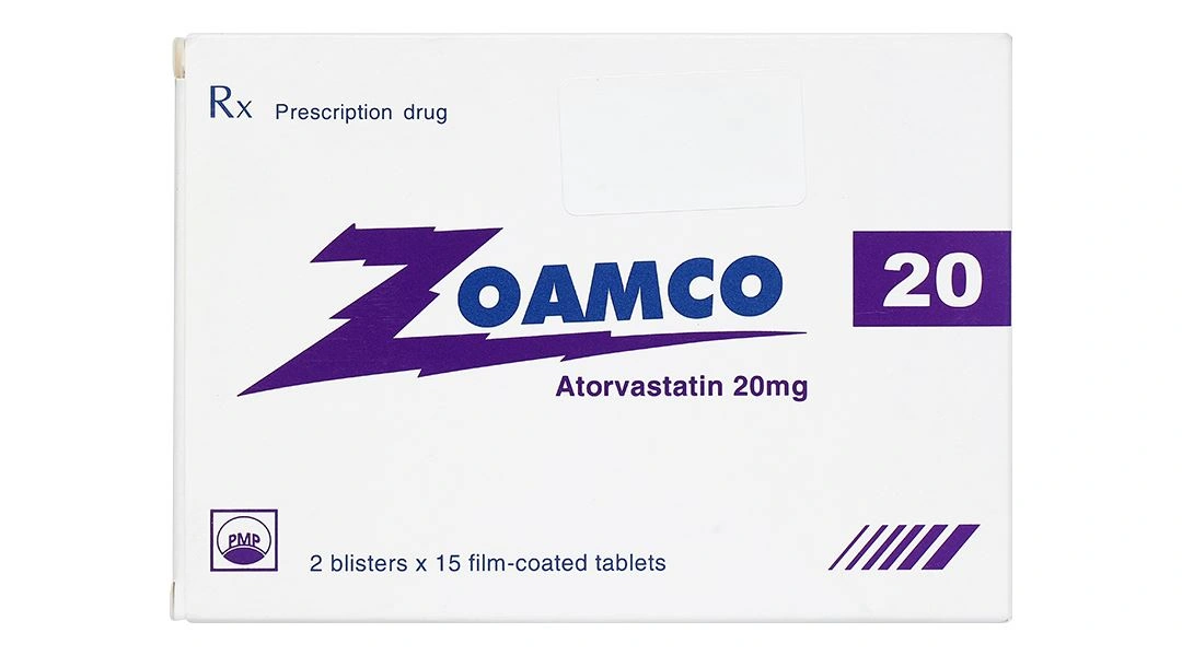 Zoamco 20 điều trị rối loạn lipid máu (2 vỉ x 15 viên) - 1