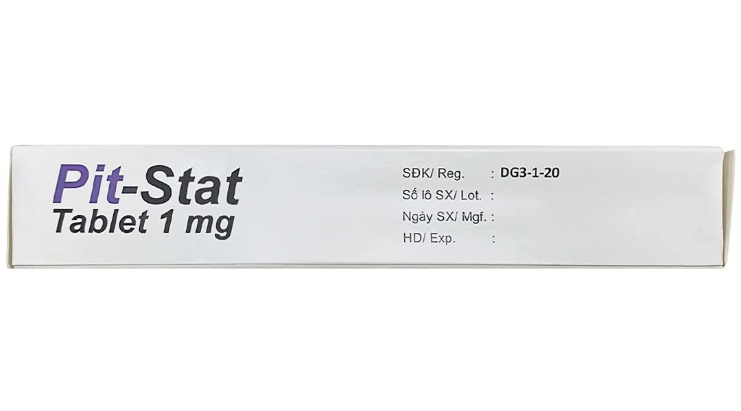 Pit-Stat Tablet 1mg tác dụng giảm cholesterol toàn phần và LDL-C (1 vỉ x 10 viên) - 4