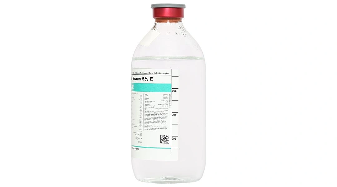 Dịch truyền Aminoplasmal B.Braun 5% E bổ sung protein chai 500ml - 2