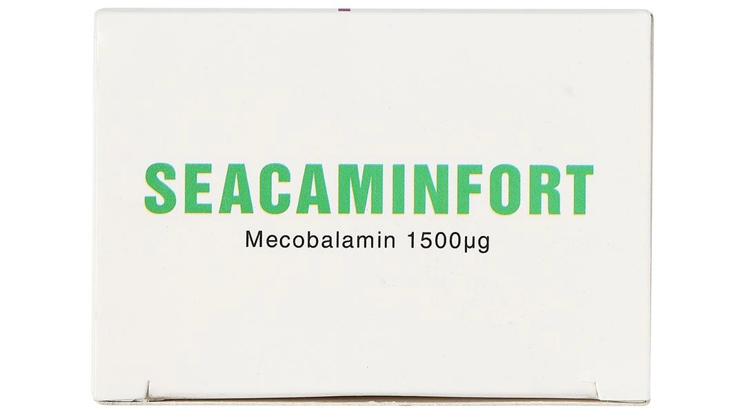Seacaminfort 1500µg điều trị các bệnh lý thần kinh ngoại biên (10 vỉ x 10 viên) - 4