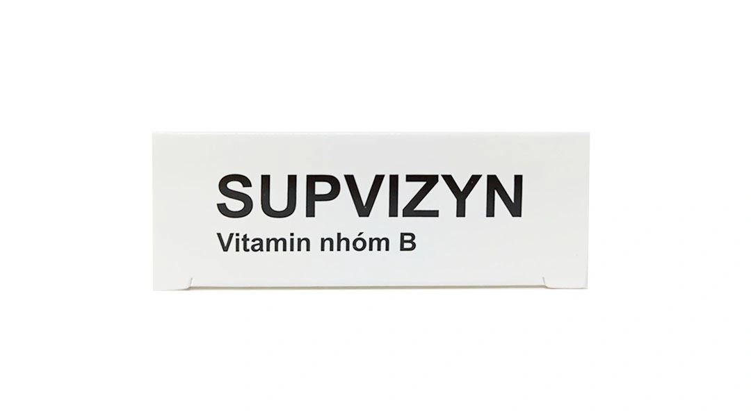 Dung dịch tiêm truyền Supvizyn phòng và trị thiếu vitamin nhóm B (10 ống x 2ml) - 3