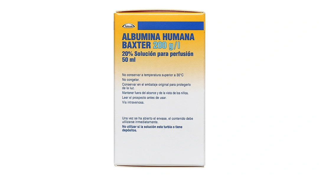 Dung dịch tiêm Human Albumin Baxter 200g/l phục hồi và duy trì thể tích máu chai 50ml - 2