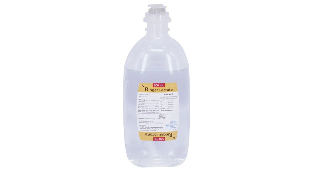 Dung dịch tiêm truyền Ringer Lactate bù nước và điện giải chai 500ml - 