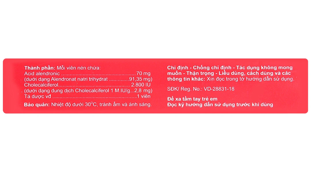 Ostagi-D3 ngăn ngừa và điều trị loãng xương (1 vỉ x 4 viên) - 3