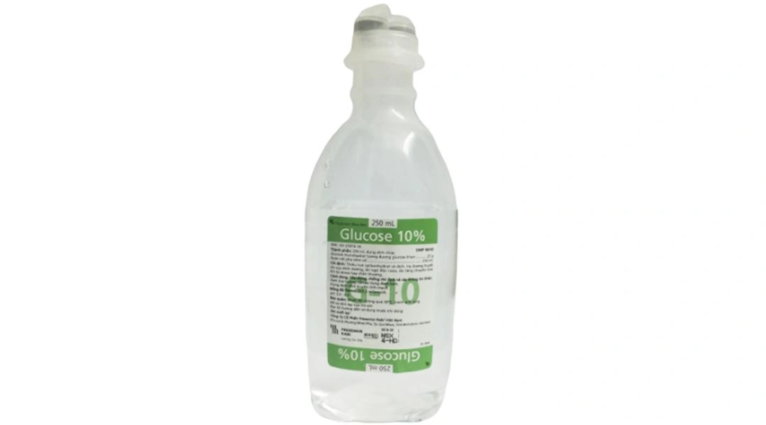 Dung dịch tiêm truyền Glucose 10% Fresenius Kabi điều trị hạ đường huyết chai 250ml - 