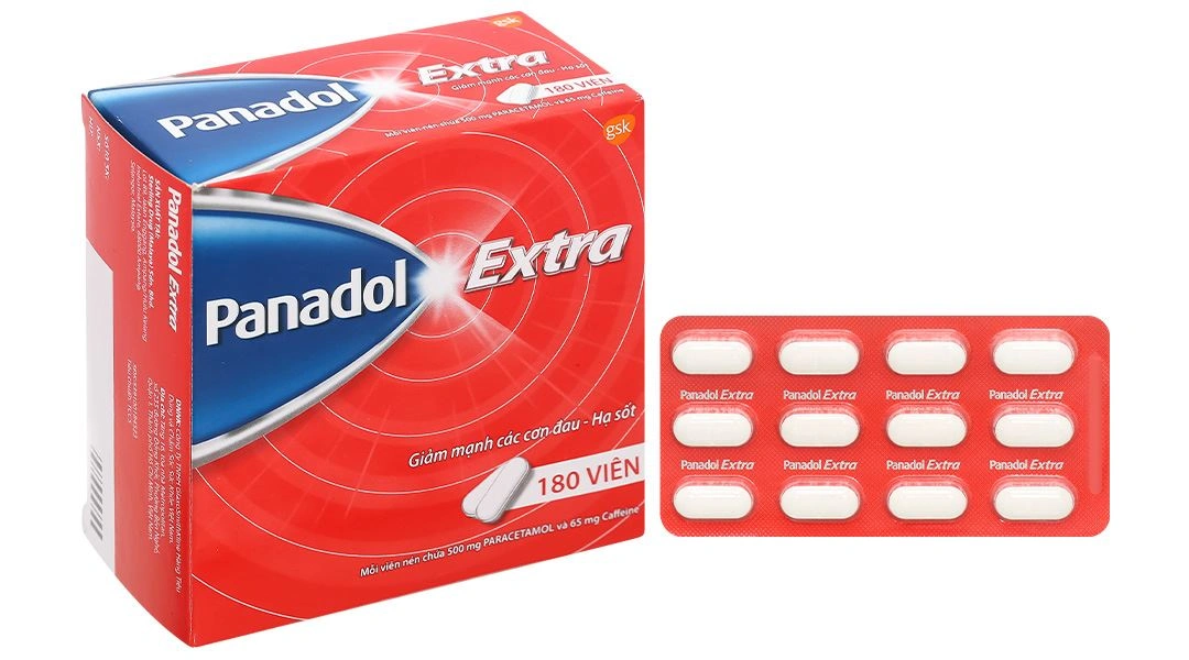 Panadol Extra giảm đau, hạ sốt (15 vỉ x 12 viên) - 1