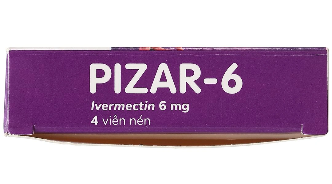 Pizar 6 trị giun chỉ, giun lươn (1 vỉ x 4 viên) - 5