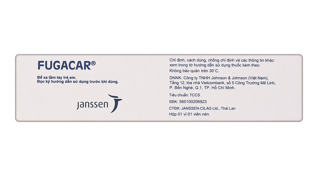Viên nhai Fugacar 500mg trị nhiều loại giun đường ruột (1 vỉ x 1 viên) - 8