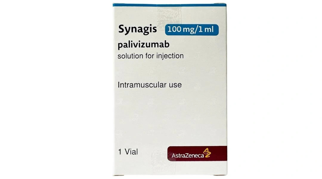 Dung dịch tiêm Synagis 100mg/1ml điều trị bệnh đường hô hấp chai 1ml - 