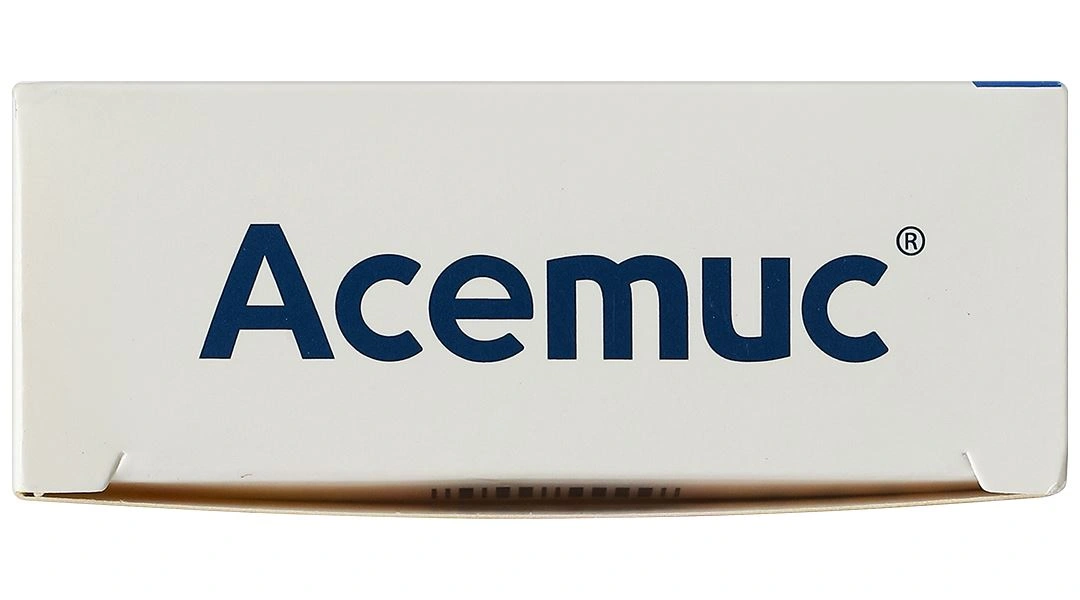 Acemuc 200mg tiêu nhầy trong bệnh lý hô hấp (3 vỉ x 10 viên) - 6