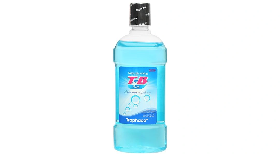 Dung dịch súc miệng TB Fresh hỗ trợ sát trùng răng miệng, điều trị sâu răng chai 500ml - 1