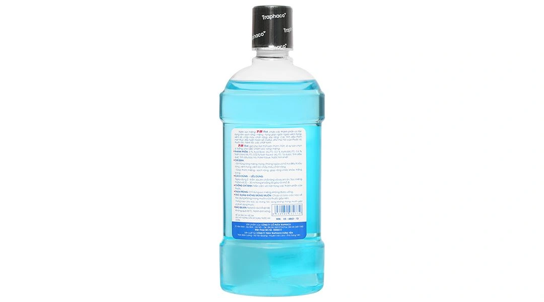 Dung dịch súc miệng TB Fresh hỗ trợ sát trùng răng miệng, điều trị sâu răng chai 500ml - 2