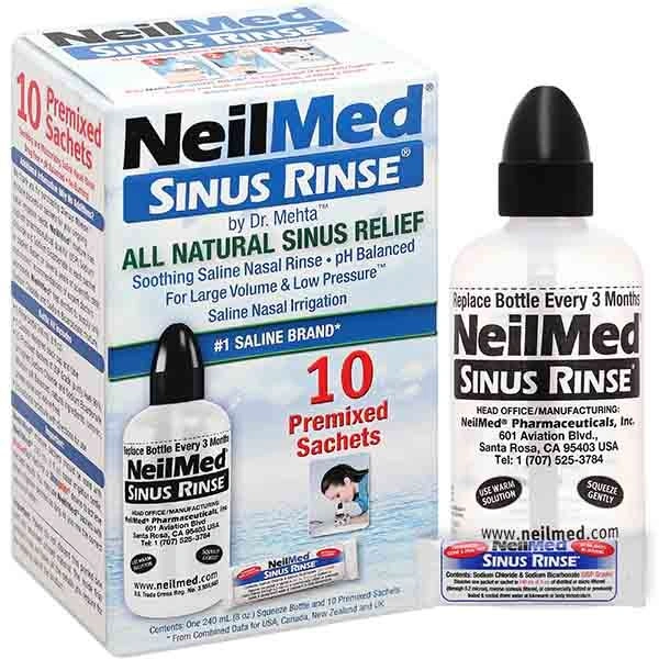 Bộ dụng cụ vệ sinh mũi Neilmed Sinus Rinse