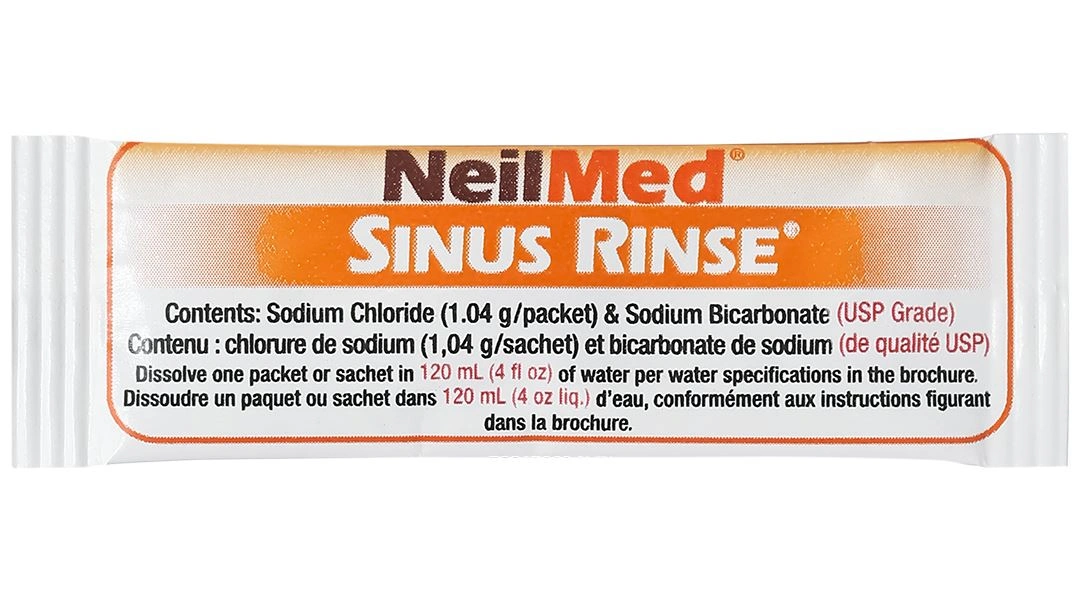 Bộ dụng cụ vệ sinh mũi Neilmed Sinus Rinse cho bé (1 bình 120ml + 30 gói) - 1