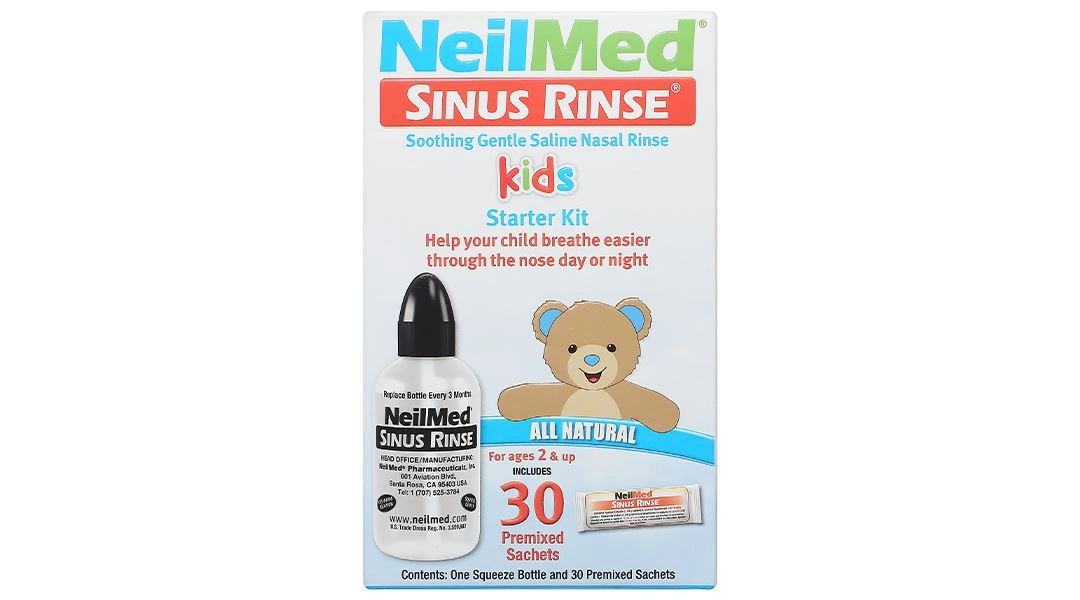 Bộ dụng cụ vệ sinh mũi Neilmed Sinus Rinse cho bé (1 bình 120ml + 30 gói) - 4
