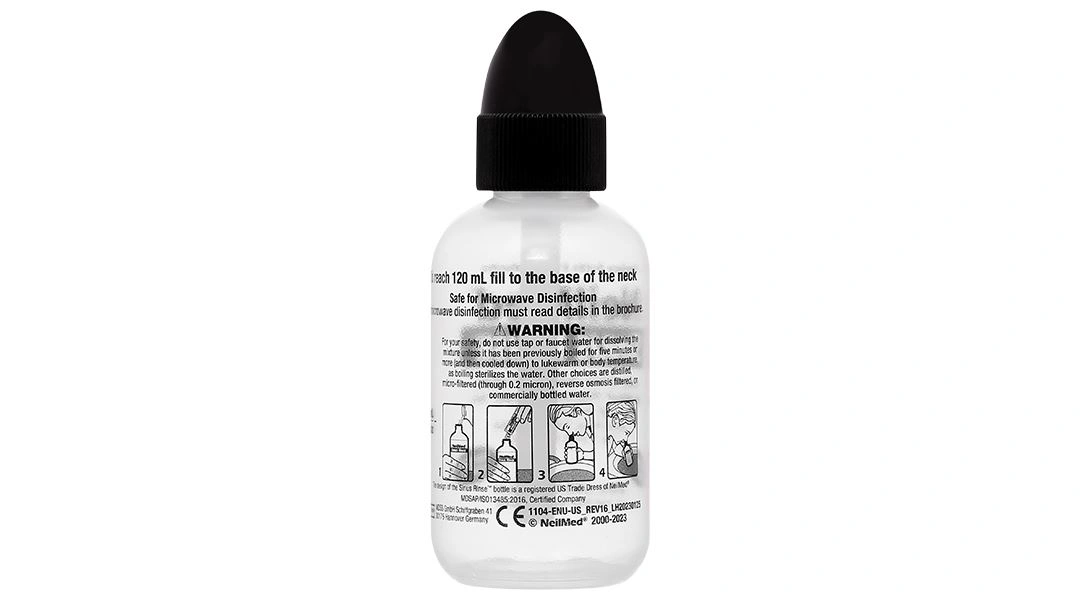 Bộ dụng cụ vệ sinh mũi Neilmed Sinus Rinse cho bé (1 bình 120ml + 30 gói) - 12