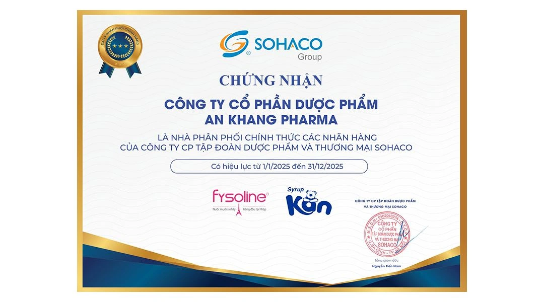 Nước muối sinh lý Fysoline Septinasal vệ sinh mũi cho bé hộp 5 ống x 5ml - 1