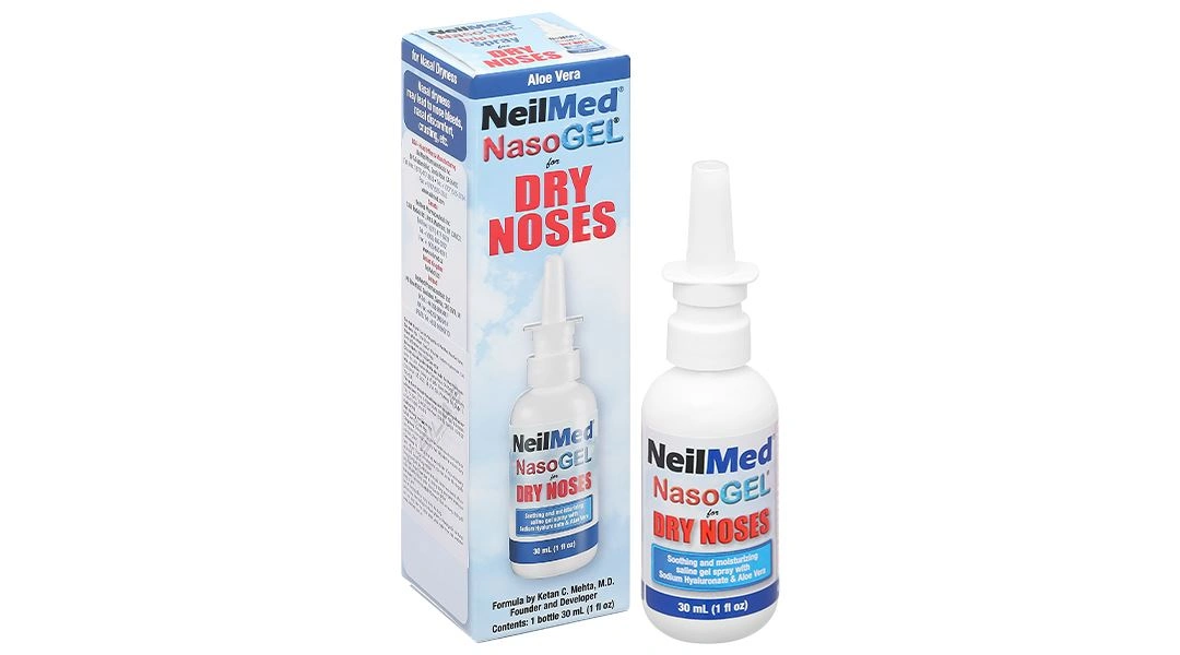 Gel xịt mũi Neilmed Nasogel For Dry Noses giữ ẩm mũi chai 30ml - 