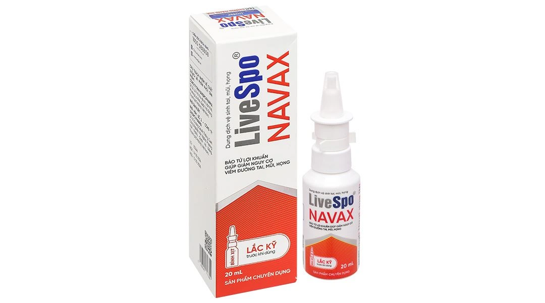 Dung dịch LiveSpo Navax giúp giảm nguy cơ viêm đường tai, mũi, họng chai 20ml - 13