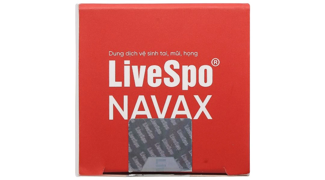 Dung dịch LiveSpo Navax giúp giảm nguy cơ viêm đường tai, mũi, họng chai 20ml - 12