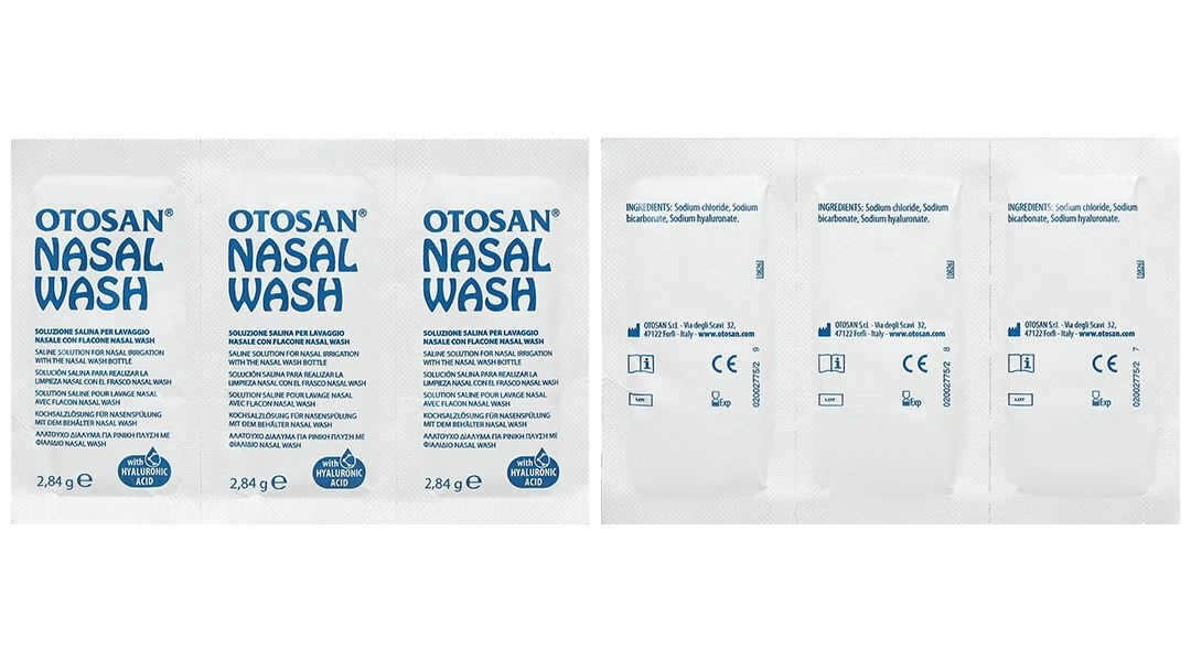Bột muối vệ sinh mũi Otosan Nasal Wash giúp làm sạch niêm mạc (30 gói x 2.84g) - 6