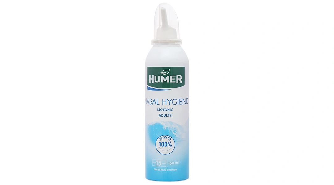 Dung dịch xịt mũi Humer Nasal Hygiene vệ sinh mũi hằng ngày chai 150ml - 1