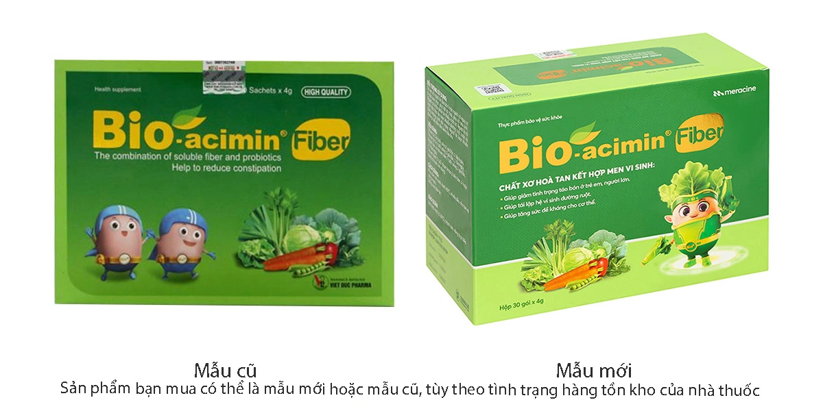 Thực phẩm bảo vệ sức khỏe Bio - acimin® Fiber - 