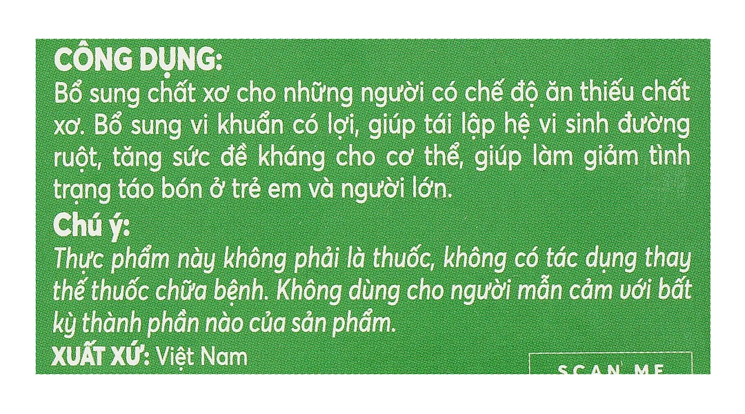 Thực phẩm bảo vệ sức khỏe Bio - acimin® Fiber - 4