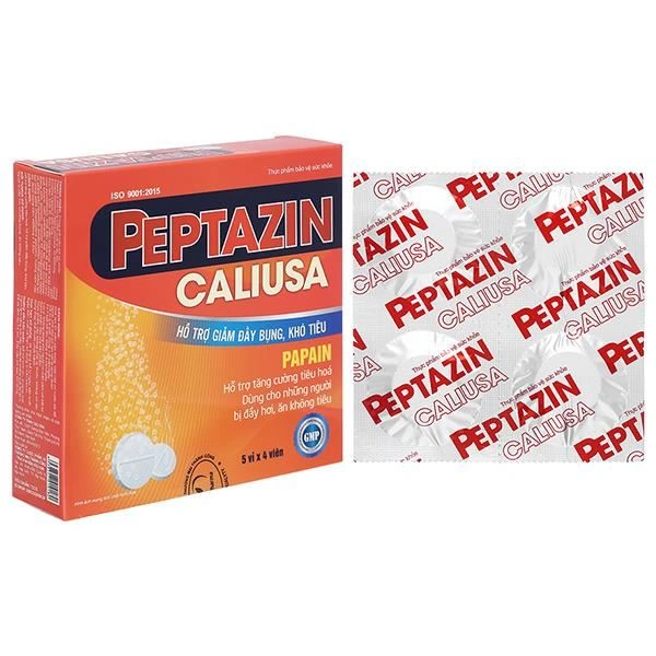 Viên sủi Peptazin CaliUSA hỗ trợ giảm đầy bụng, khó tiêu