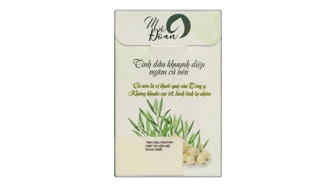 Tinh Dầu Khuynh Diệp Ngâm Củ Nén Mệ Đoan ngừa cảm cúm, kháng khuẩn chai 30ml - 3