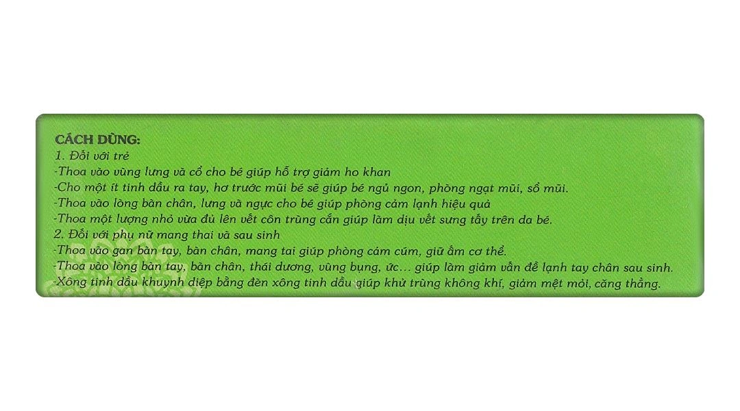 Tinh Dầu Khuynh Diệp Ngâm Củ Nén Mệ Đoan ngừa cảm cúm, kháng khuẩn chai 30ml - 4