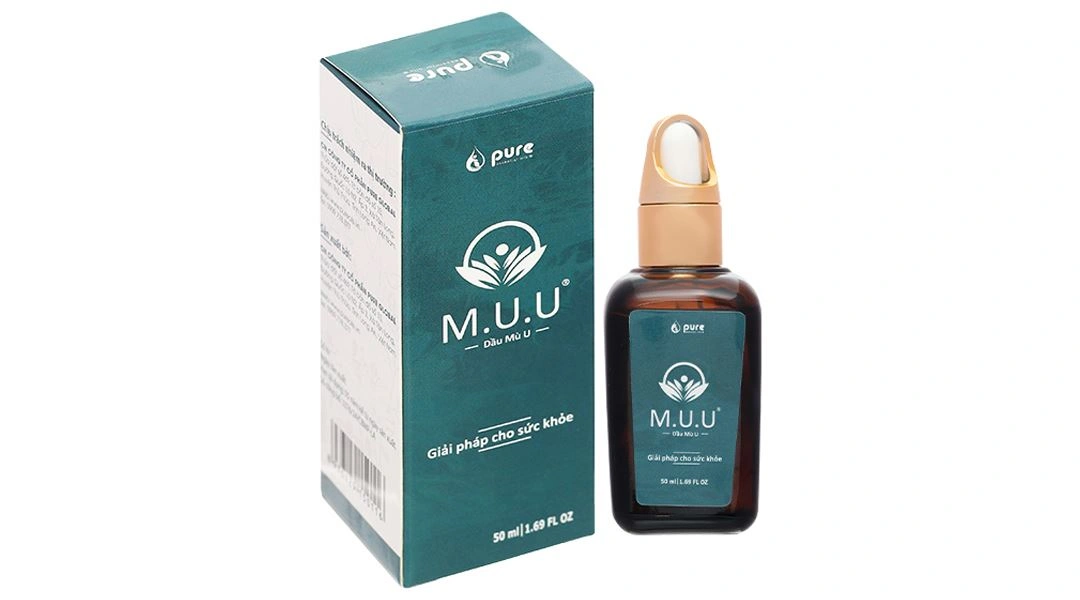 Dầu mù u M.U.U hỗ trợ làm lành vết bỏng, vết thương hở chai 30ml - 11