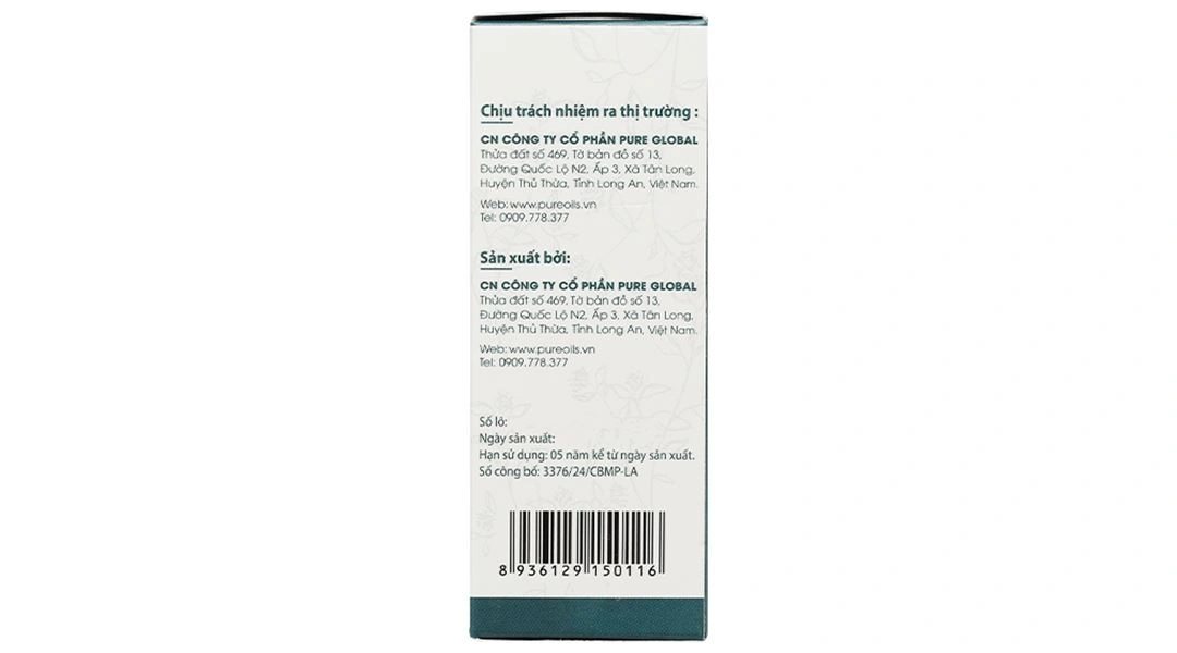 Dầu mù u M.U.U hỗ trợ làm lành vết bỏng, vết thương hở chai 30ml - 14