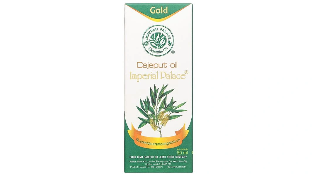 Dầu tràm Cung Đình Gold hỗ trợ điều trị cảm mạo, phong hàn, nhức đầu chai 50ml - 2