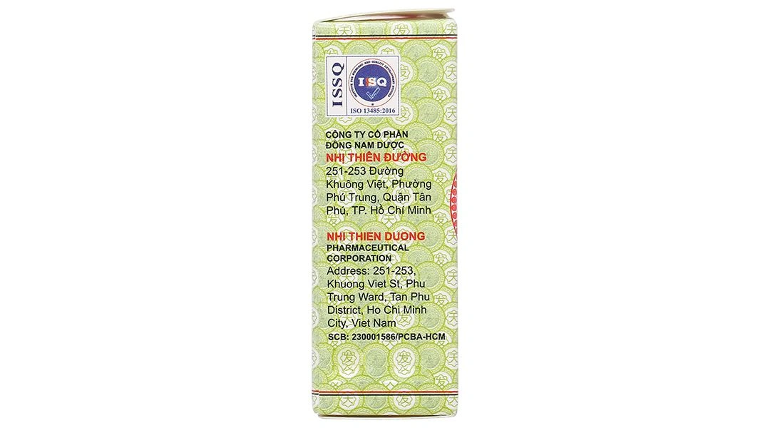 Dầu Nhị Thiên Đường hỗ trợ trị cảm mạo, phong hàn, sổ mũi chai 1.5ml - 2