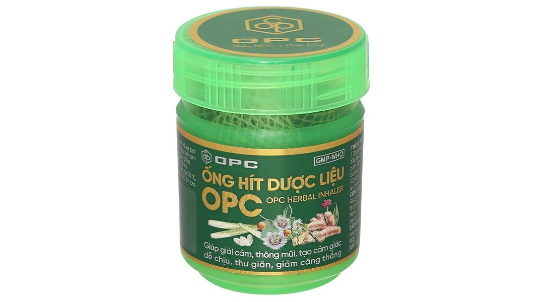 Hũ hít dược liệu OPC giúp thông mũi, giải cảm 5g - 2