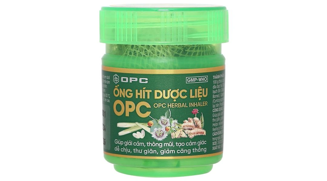 Hũ hít dược liệu OPC giúp thông mũi, giải cảm 5g - 3