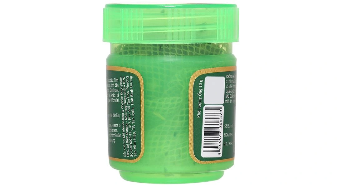 Hũ hít dược liệu OPC giúp thông mũi, giải cảm 5g - 6