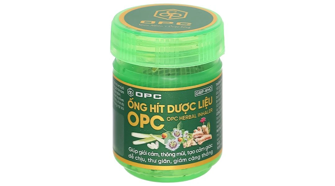 Hũ hít dược liệu OPC giúp thông mũi, giải cảm 5g - 1