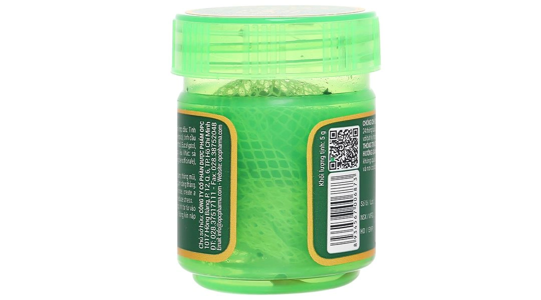 Hũ hít dược liệu OPC giúp thông mũi, giải cảm 5g - 11