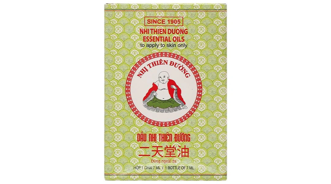 Dầu Nhị Thiên Đường hỗ trợ điều trị cảm mạo, phong hàn, sổ mũi chai 7ml - 1