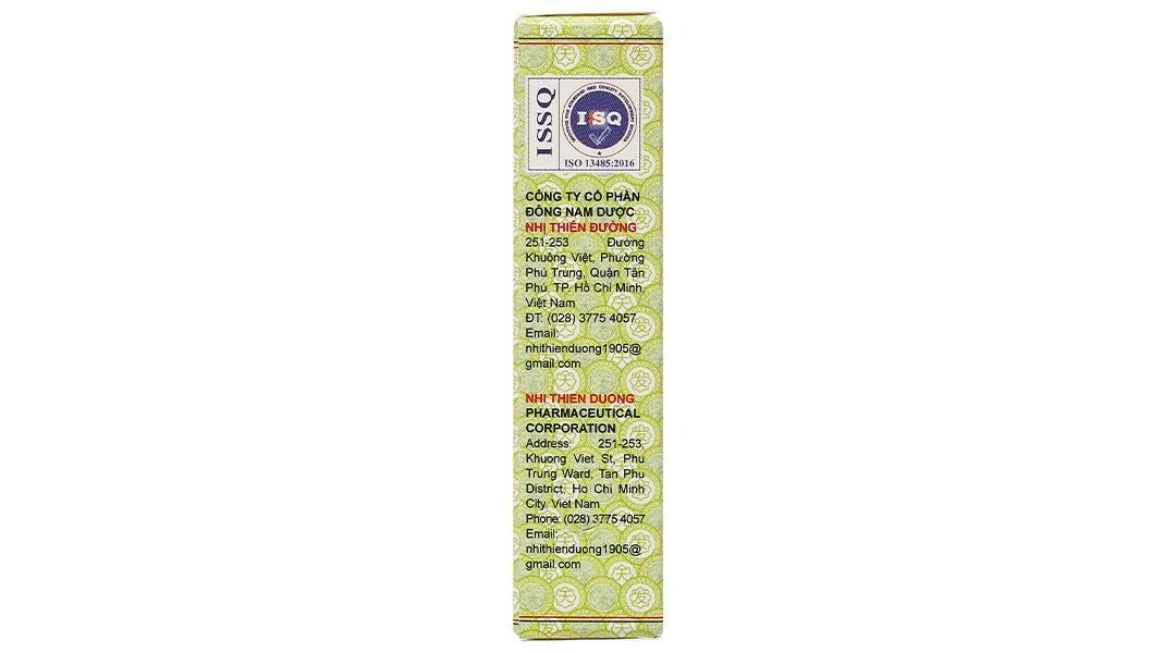 Dầu Nhị Thiên Đường hỗ trợ điều trị cảm mạo, phong hàn, sổ mũi chai 7ml - 3