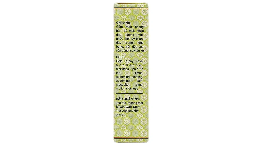 Dầu Nhị Thiên Đường hỗ trợ điều trị cảm mạo, phong hàn, sổ mũi chai 7ml - 4