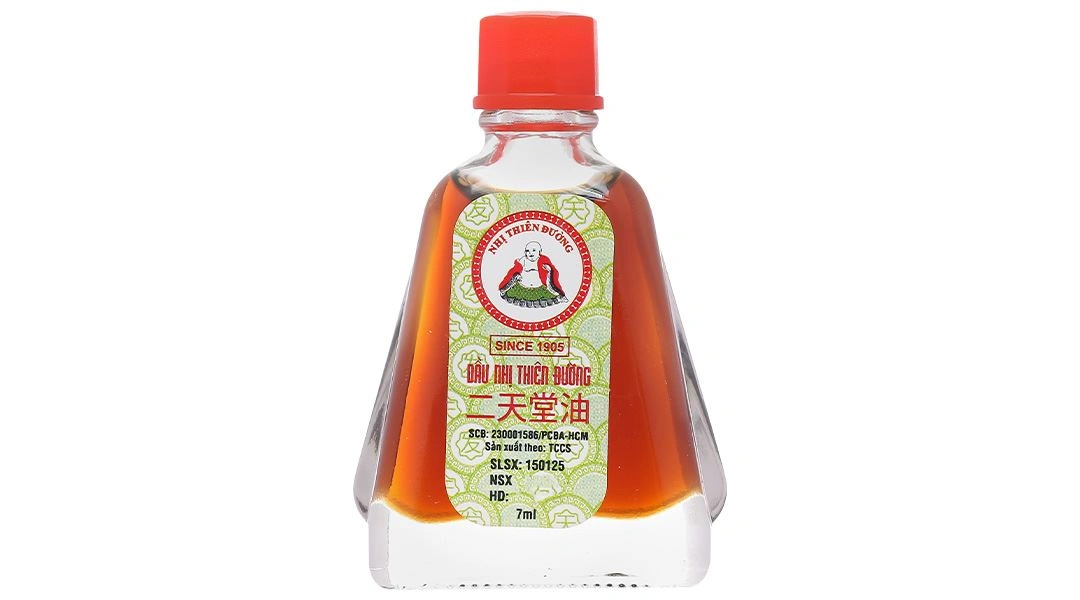 Dầu Nhị Thiên Đường hỗ trợ điều trị cảm mạo, phong hàn, sổ mũi chai 7ml - 6