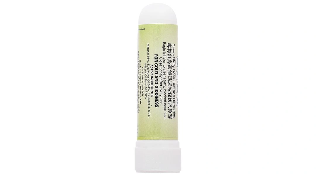Ống hít Eagle Inhaler giúp thông mũi và giảm nghẹt mũi ống 1.1g - 3